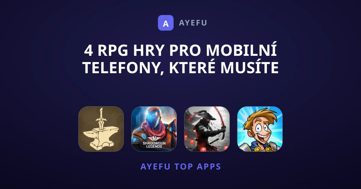 4 RPG hry pro mobilní telefony, které musíte vyzkoušet