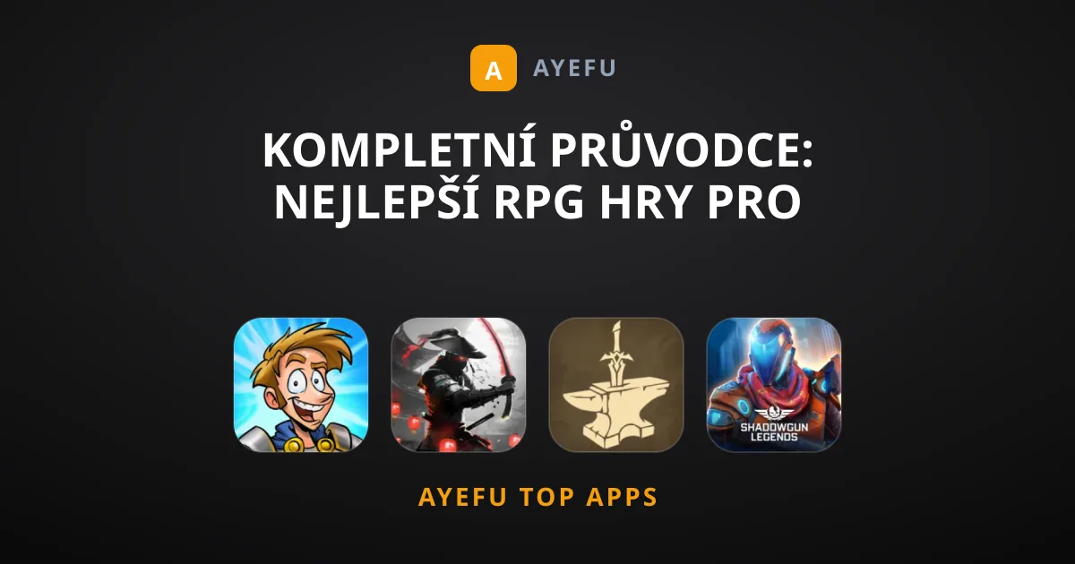 Kompletní Průvodce: Nejlepší RPG Hry Pro Mobilní Telefony